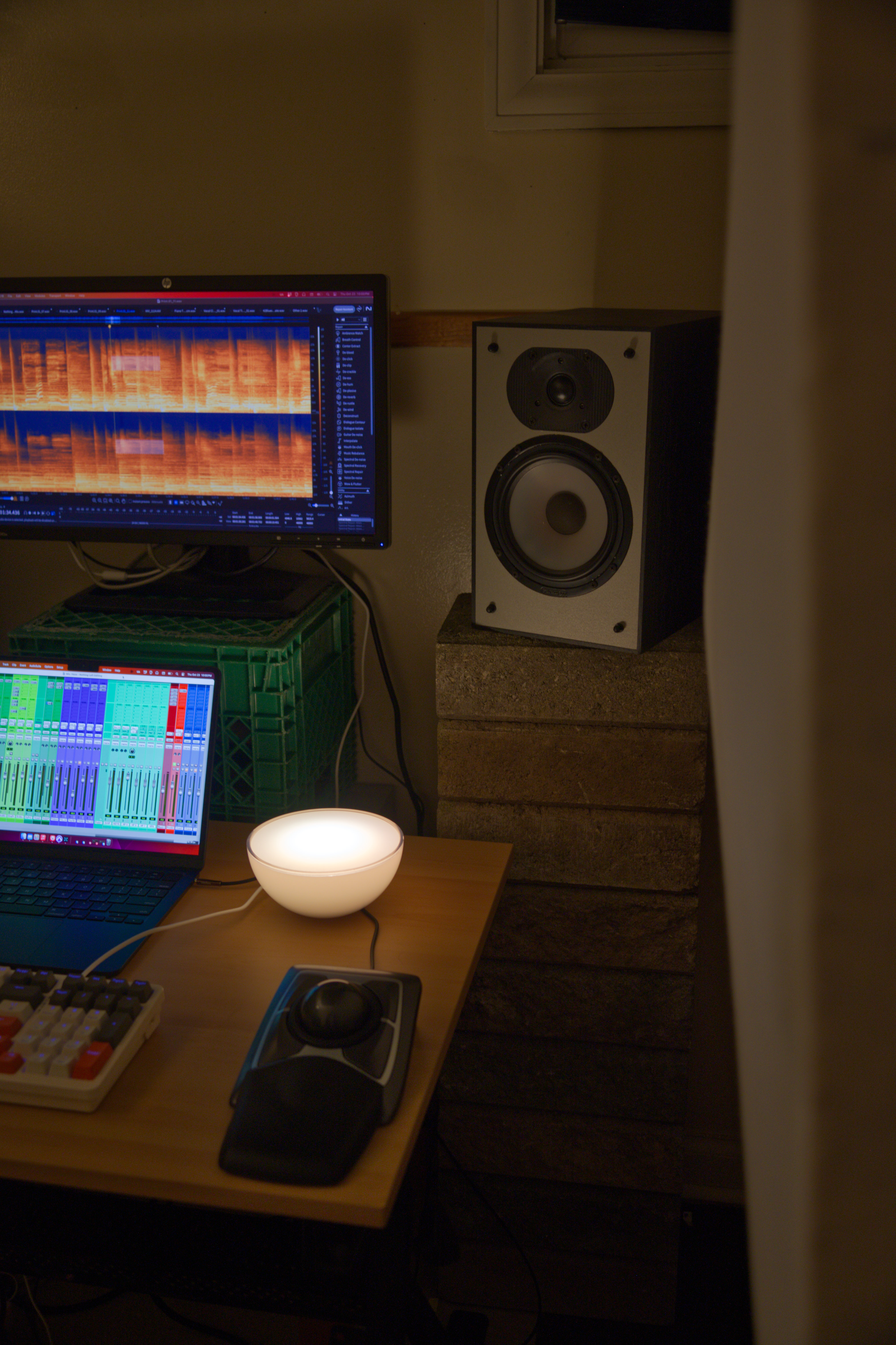 Stylized waveform graphic